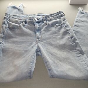 American Eagle Outfitters Women's Light Blue Jeans